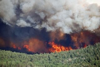 Récord de incendios forestales en España y sigue el riesgo extremo