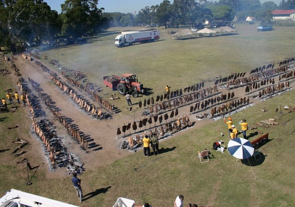 El asado más grande del mundo en General Pico, La Pampa
