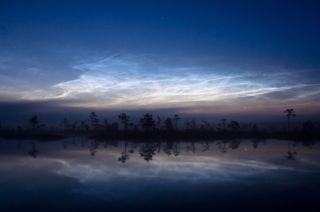Record histórico en un registro de nubes noctilucentes