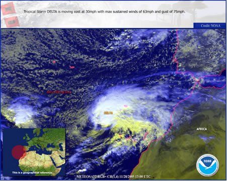 Recordando A La Tormenta Tropical Delta Recordando A La Tormenta Tropical Delta