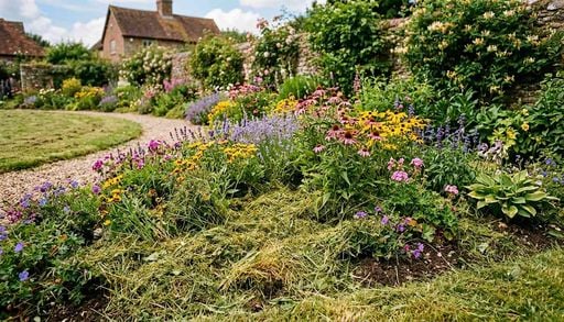 Los expertos explican por qu&eacute; deber&iacute;as poner recortes de c&eacute;sped en tus jardineras este verano