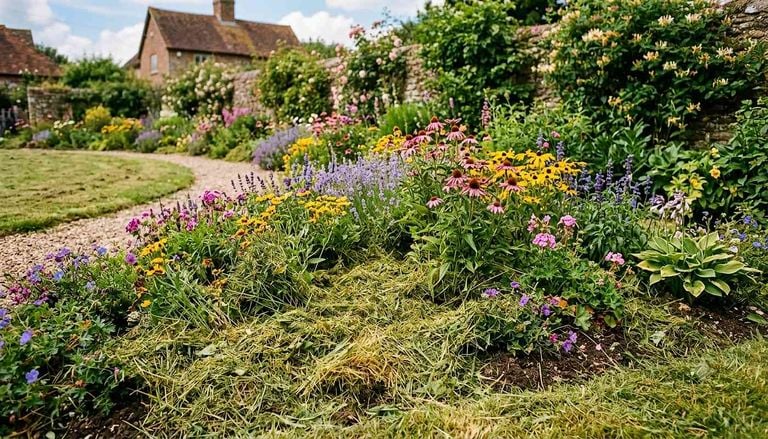 Los expertos explican por qu&eacute; deber&iacute;as poner recortes de c&eacute;sped en tus jardineras este verano
