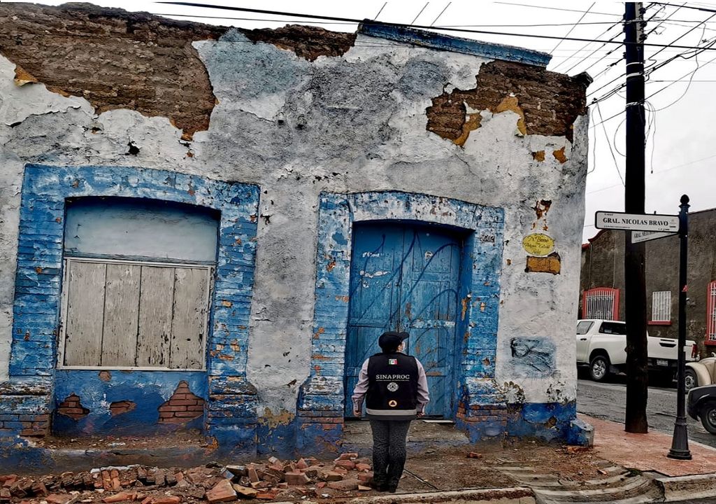 Tamaulipas, Coahuila y Nuevo León son los estados que más reportan daños tras el paso de Hanna. Fotografía: CENAPRED