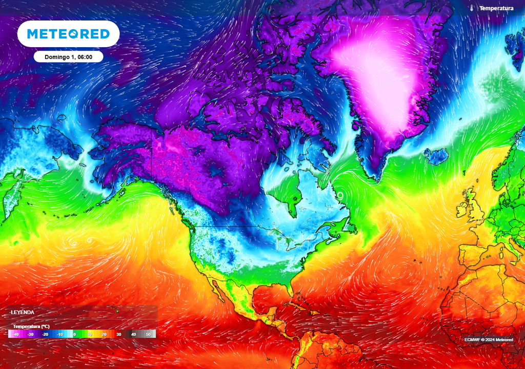 Pronostico de temperaturas en grados Celsius