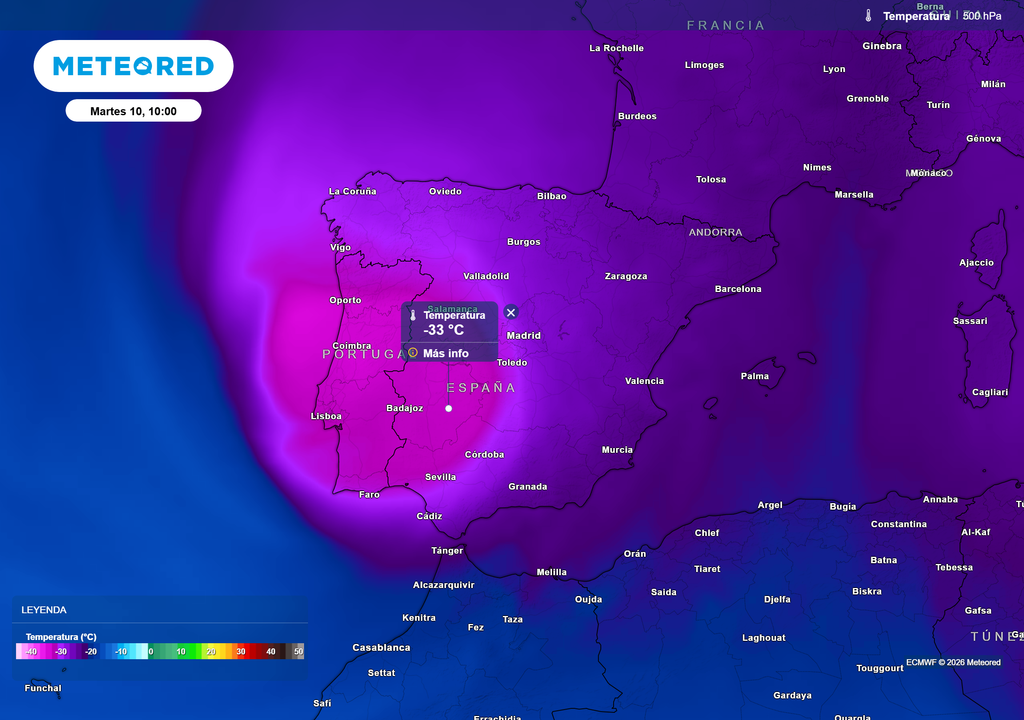 De cara a la próxima semana se formará una profunda DANA sobre la península.