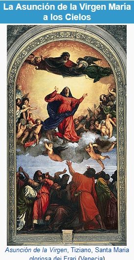 Refranes del 15 de agosto, Asunción de Nuestra Señora