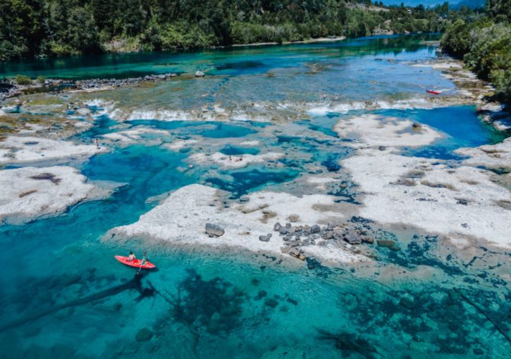 Pozones del río San Pedro, Región de los Ríos.