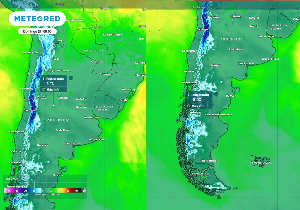 El solsticio de invierno llega con una irrupción de aire gélido generalizada.