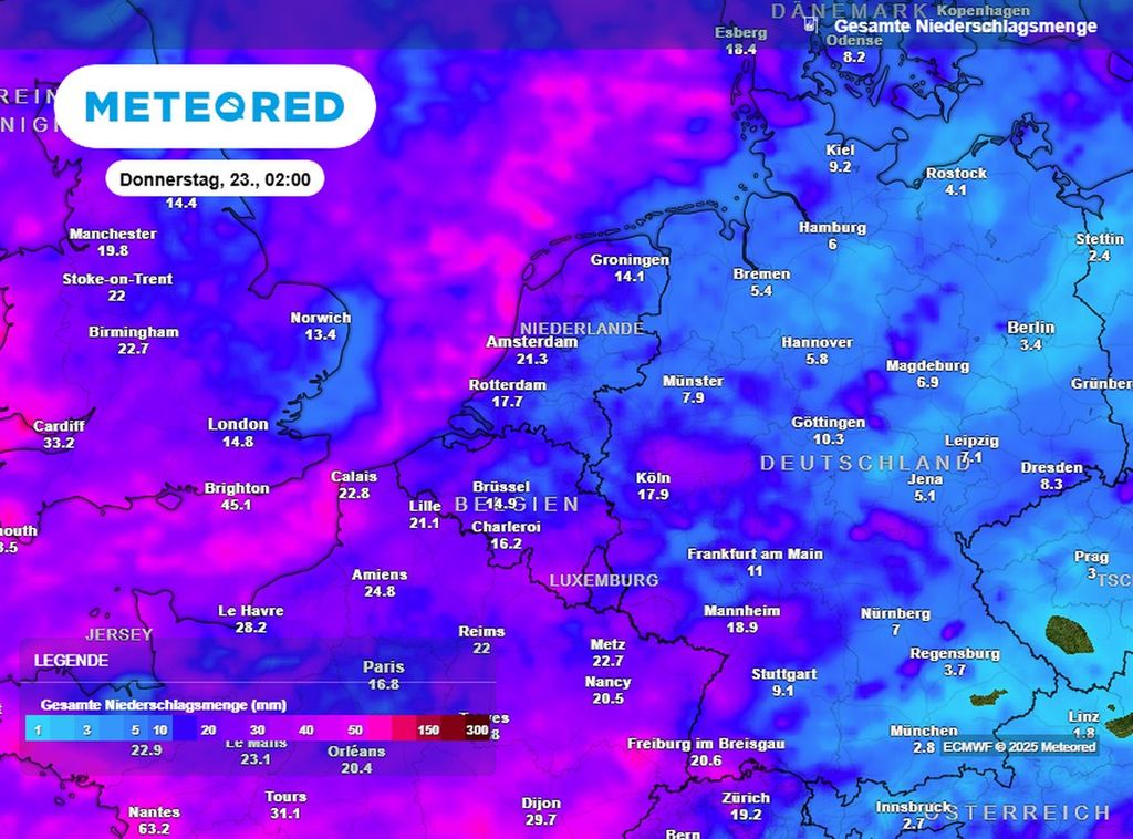 regenwetter, wetter, deutschland