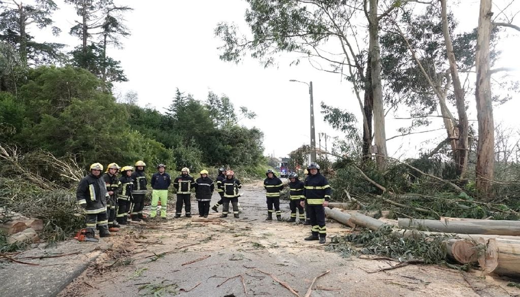 A tempestade Kristin expôs as fragilidades do sistema nacional de comunicações de emergência. Foto: Município de Coimbra