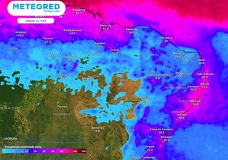 O tempo na semana no Nordeste do Brasil: chuvas em praticamente todas as capitais! Acumulados podem chegar aos 100 mm