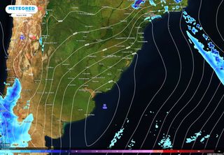 Região Sul tem breve trégua das tempestades com avanço de uma massa de ar frio