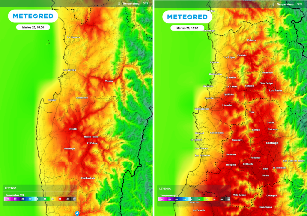 temperaturas previstas