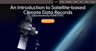 Registros de datos climáticos obtenidos por satélite