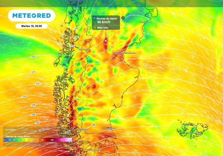 Regresa la nieve a Ushuaia mientras el norte de la Patagonia supera los 20 &deg;C