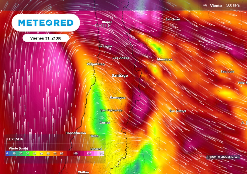 Vaguada en niveles medios. Vaguada en niveles medios.