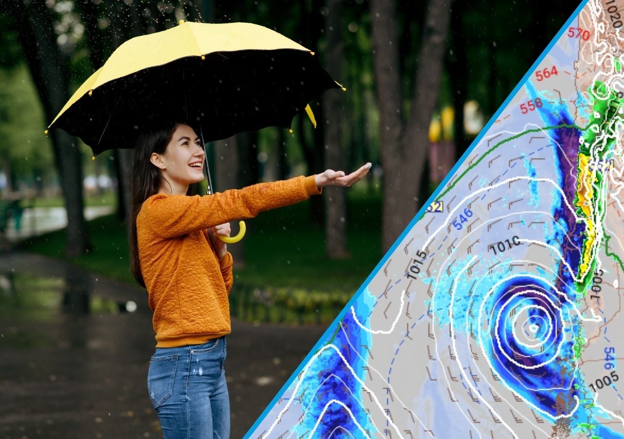 El fin los modelos nos dan opciones para el regreso triunfal de las lluvias de invierno a la zona central, luego de un julio que, hasta ahora, no ha dejado ni una gota por esos lados.