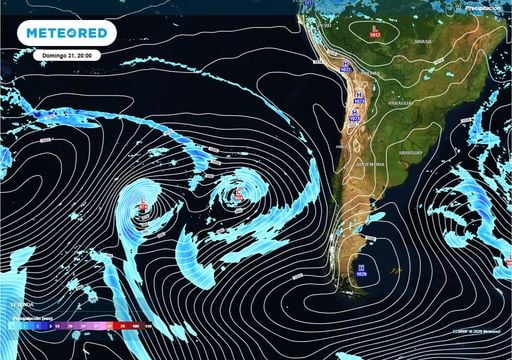 &iquest;Regresan las lluvias a la zona central de Chile? MJO activa un cambio de patr&oacute;n meteorol&oacute;gico para inicios de junio
