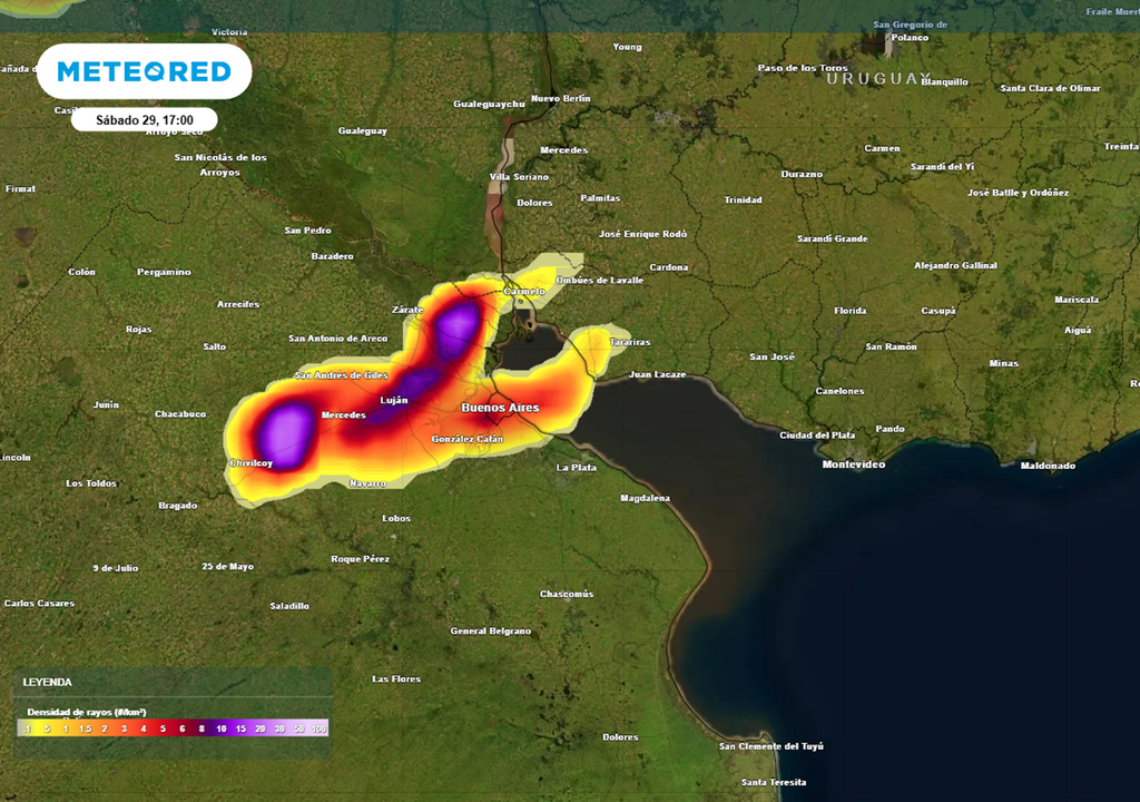 tormentas sábado 29 de noviembre tormentas sábado 29 de noviembre