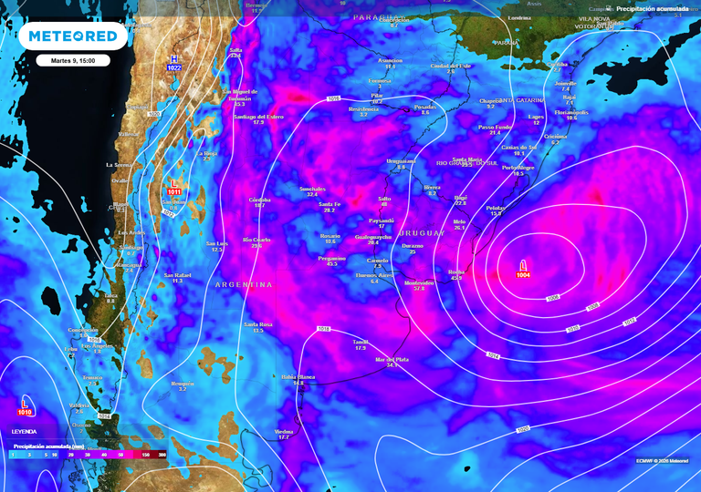 Regresaron las lluvias y se intensificar&aacute;n fuertemente sobre estas 6 provincias bajo alerta del SMN