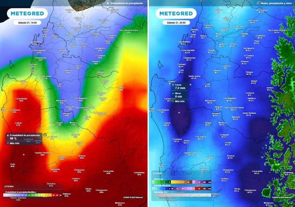 Lluvias Biobío, Meteored Chile Lluvias Biobío, Meteored Chile