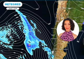 Reina Campos confirma lluvias para este fin de semana en la Región de Biobío: también habrá rachas de viento de 50 km/h