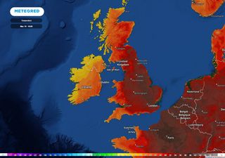 Reino Unido registra récord de calor extremo: ¡acaba de superar los 40 °C!
