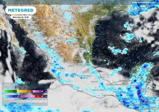 Relativa calma con ambiente muy caluroso dominar&aacute; hoy mi&eacute;rcoles en M&eacute;xico, aproxim&aacute;ndose onda tropical y frente fr&iacute;o