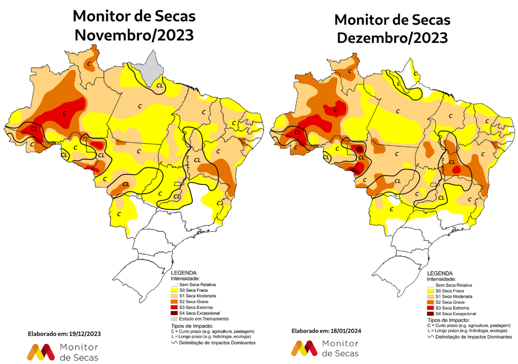 Monitor de seca
