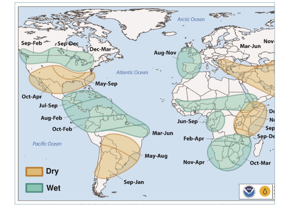 La niña, agricultura, previsto La niña, agricultura, previsto