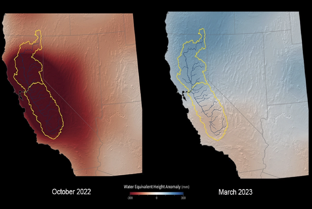 Relief as California's water levels recover greatest volume in 21 years