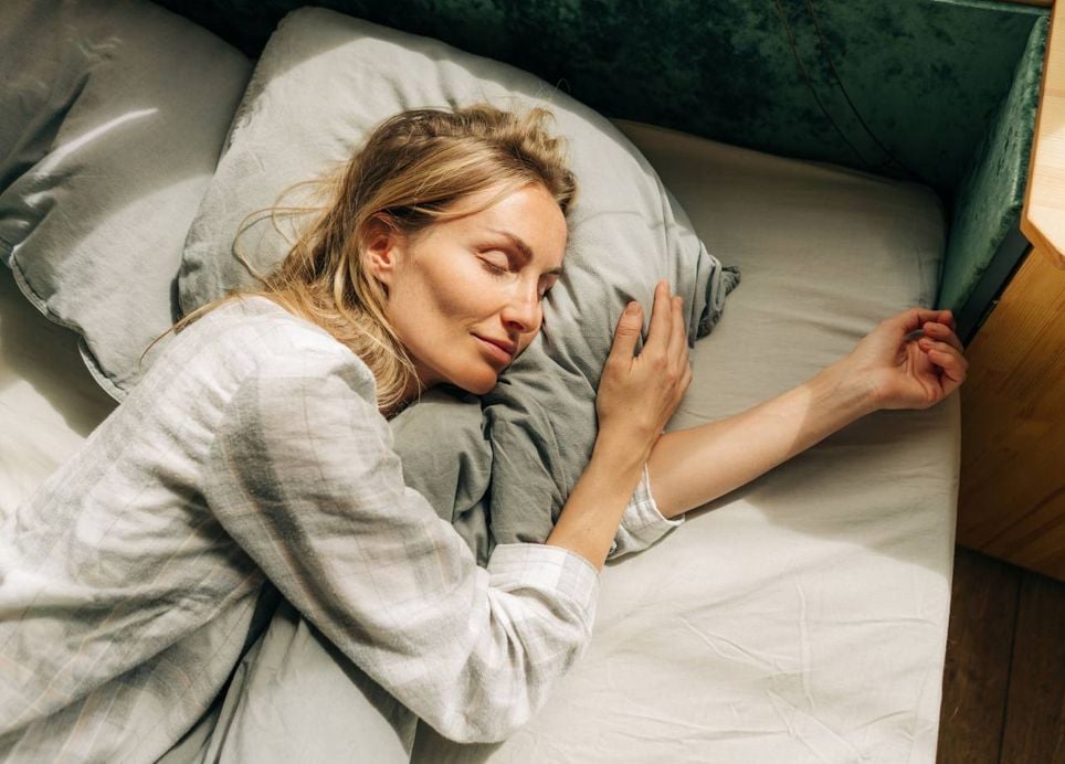 mujer durmiendo