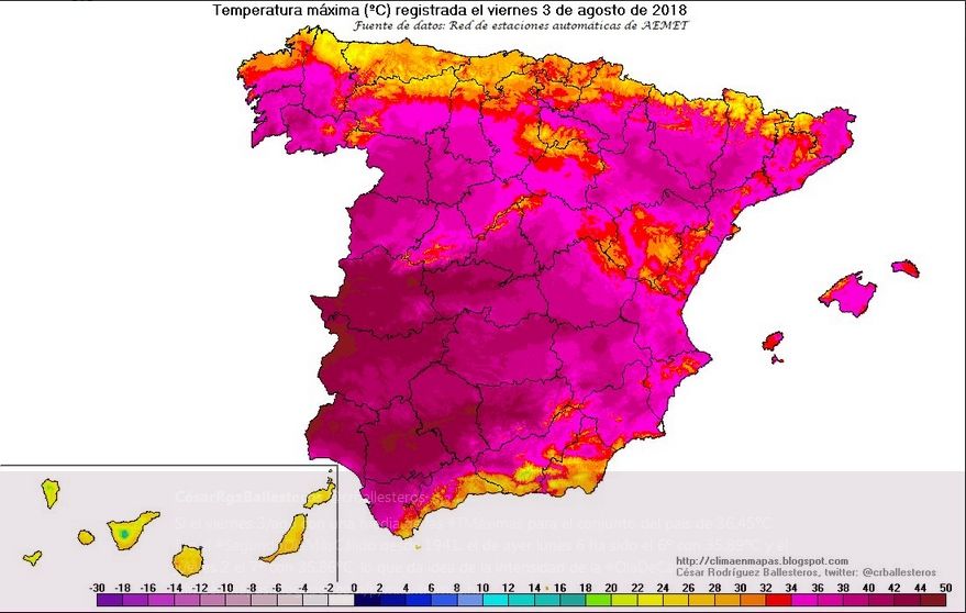Remite La Ola De Calor En España
