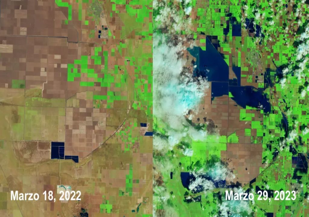 Imagenes satelitales Tulare
