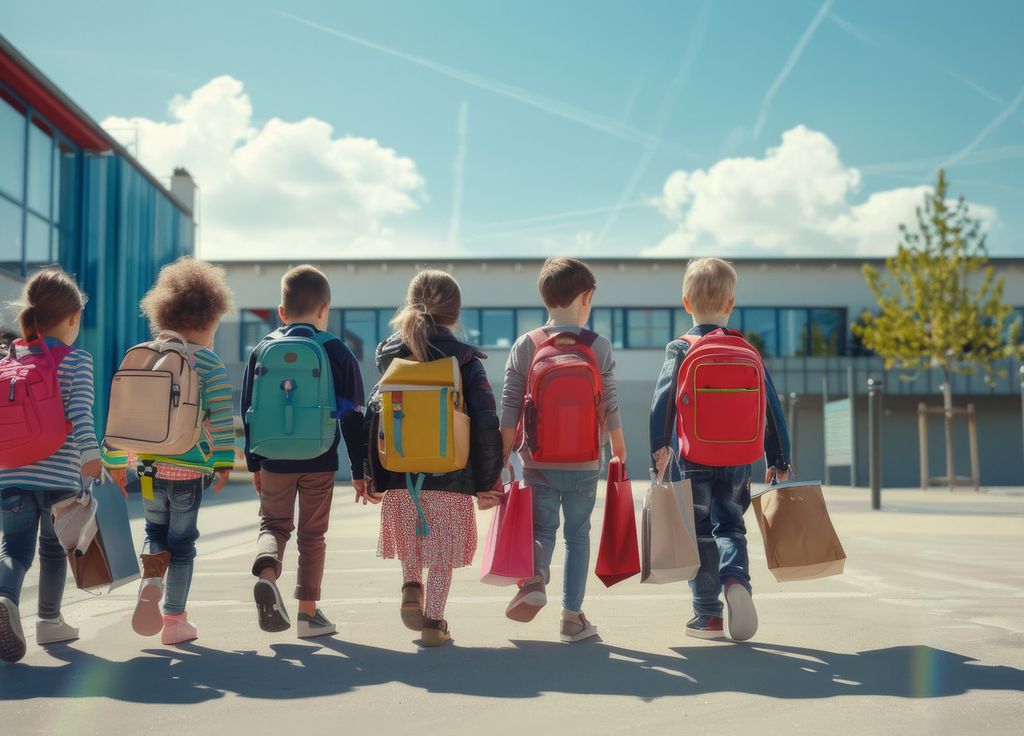 Rentrée scolaire école enfant écologie