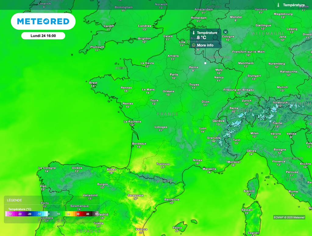 Les manteaux resteront nécessaires durant l'après-midi.