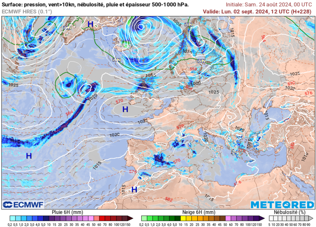 Un anticyclone évitera la présence de la pluie sur de nombreux départements. Un anticyclone évitera la présence de la pluie sur de nombreux départements.