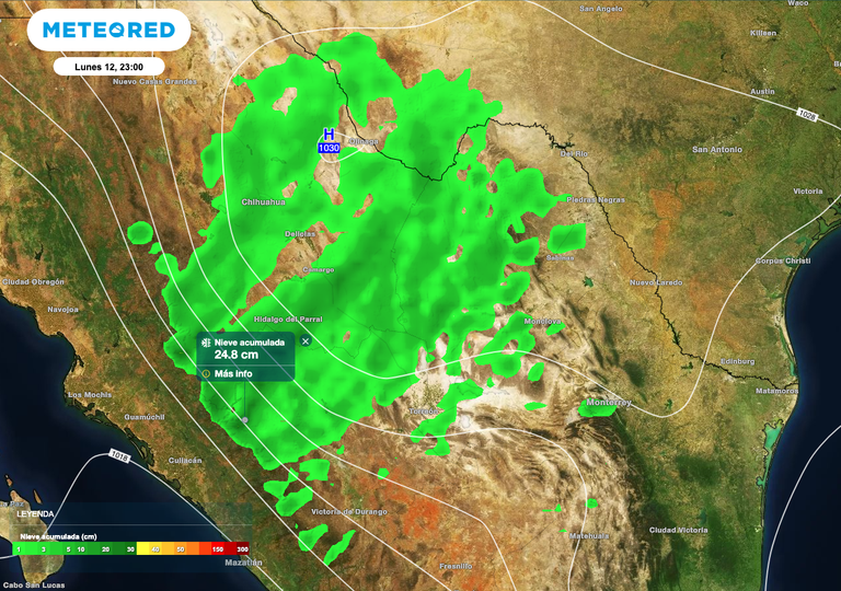 Reportan tiempo severo invernal en diversos sectores de Chihuahua: heladas, nieve y aguanieve