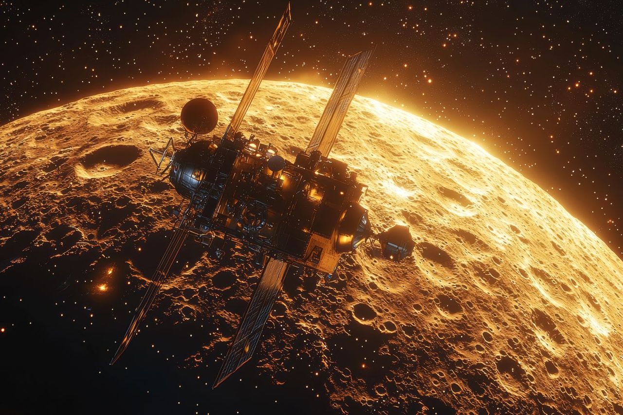 La sonda giapponese Resilience si è da poco immessa nell'orbita lunare e a breve tenterà l'allunaggio.