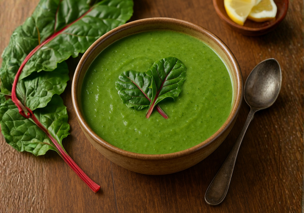 sopa de acelgas. sopa de acelgas.