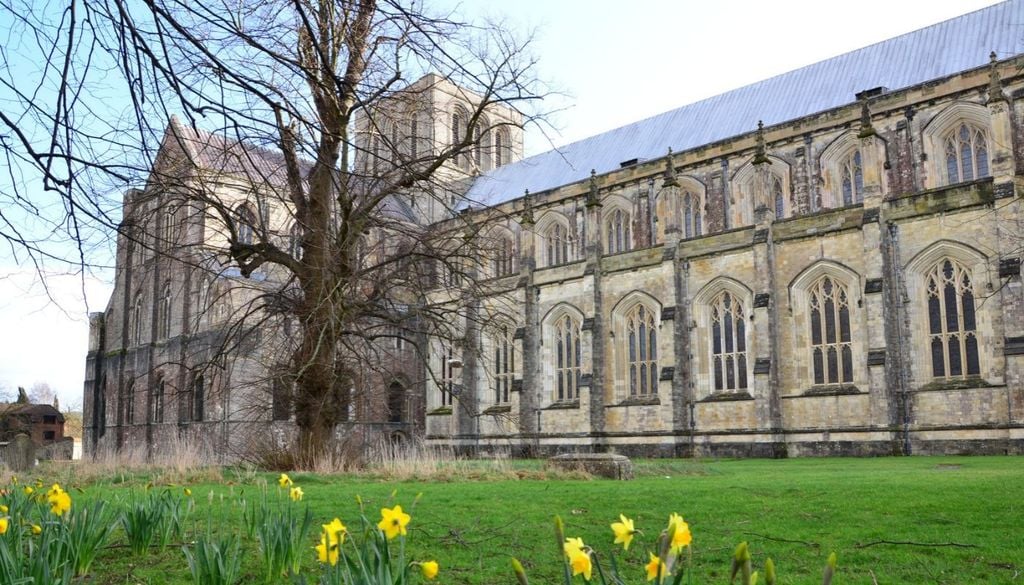 cattedrale di Winchester La cattedrale di Winchester, dove probabilmente è stato scritto il Ricettario di Bald