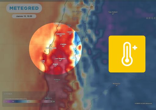Hasta 24 &deg;C en los valles: jueves y viernes de respiro en la zona central antes del frente del fin de semana