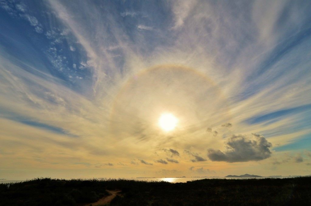 3º Puesto: Halo Solar de José Miguel Grandal López.