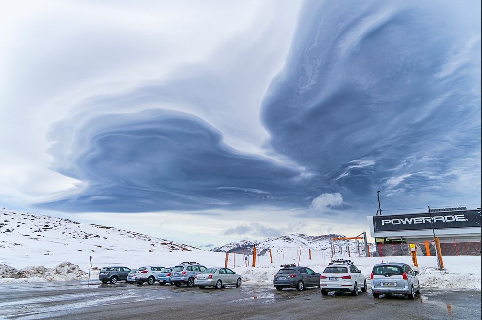 Tercer premio: "Lenticular majestuoso", de Enric Navarrete.