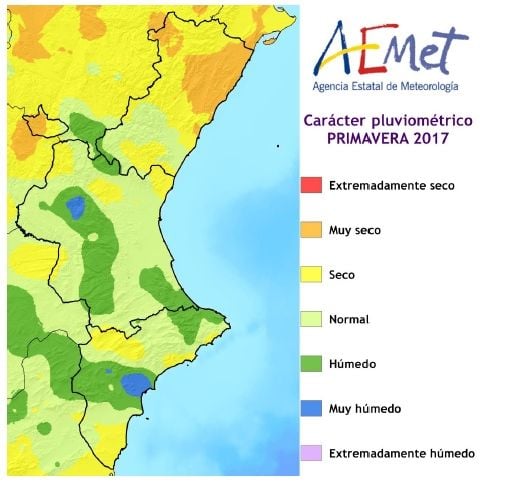 Resumen Climático De La Primavera 2017 En La Comunidad Valenciana Resumen Climático De La Primavera 2017 En La Comunidad Valenciana