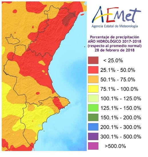 Resumen Climático Del Mes De Febrero De 2018 En La Comunidad Valenciana: Húmedo Y Muy Frío Resumen Climático Del Mes De Febrero De 2018 En La Comunidad Valenciana: Húmedo Y Muy Frío