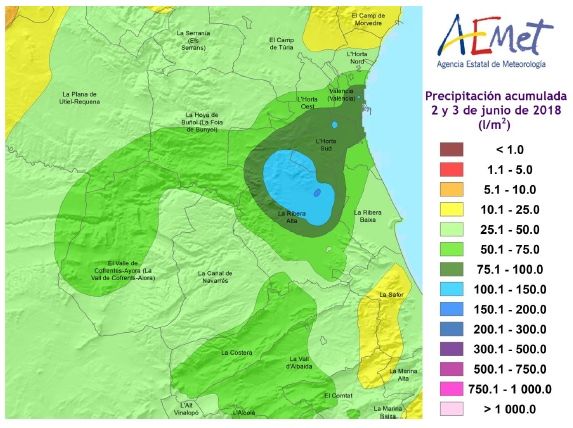 Resumen Climático Del Mes De Junio De 2018 En La Comunidad Valenciana