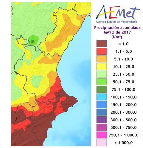 Resumen Climático Del Mes De Mayo 2017 En La Comunidad Valenciana Resumen Climático Del Mes De Mayo 2017 En La Comunidad Valenciana