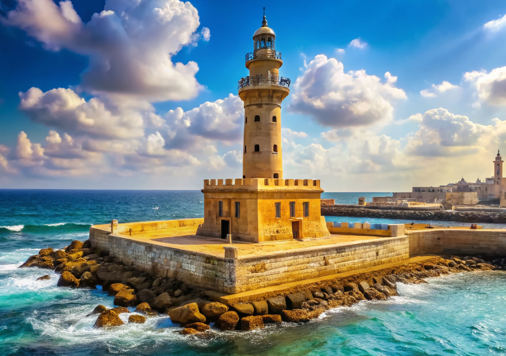 Restos del Faro de Alejandría que llevaban 1.600 años sumergidos fueron rescatados del Mar Mediterráneo.
