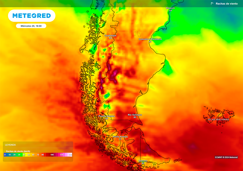 Viento, Rafaga, Alerta, Servicio Meteorologico Nacional, Argentina